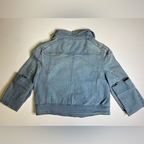CROPPED ELLISON JEAN JACKET - Picture 3 of 4